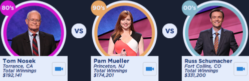 Jeopardy! Battle of the Decades Tuesday quarterfinal