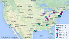 2014 Teen Tournament geography