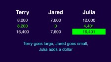 Terry large Jared small plus one right