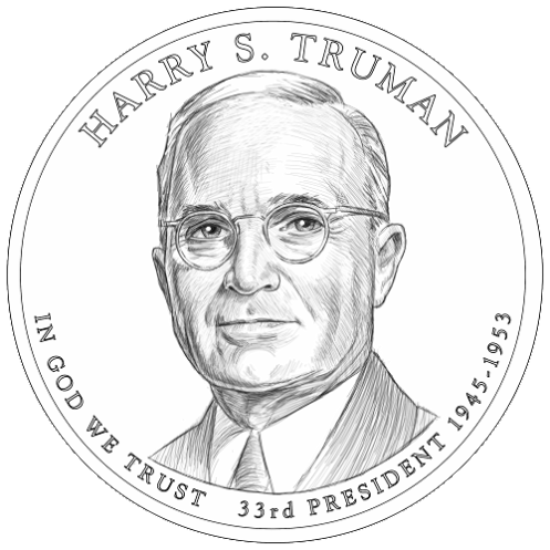 2014 penny obverse line art