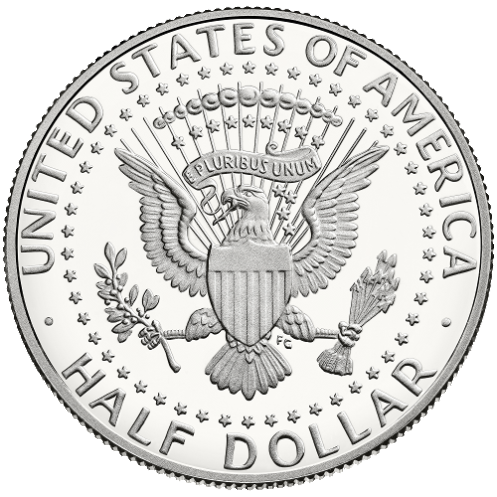 2014 half-dollar reverse proof