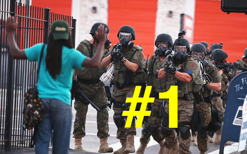 Ferguson Riot Police