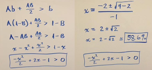 Jeopardy tie math symmetrical