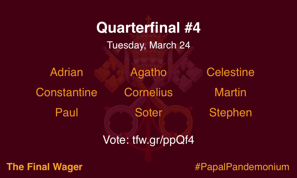 Papal Pandemonium quarterfinal 4