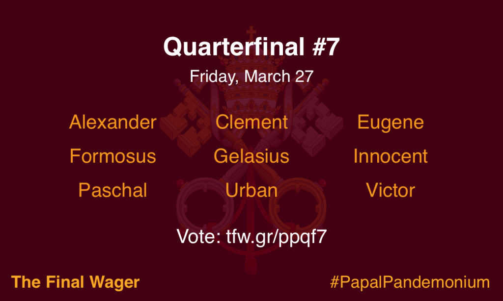 Papal Pandemonium quarterfinal 7