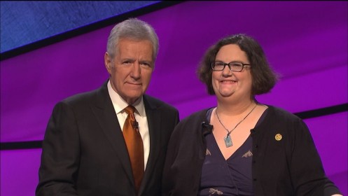 Rebecca Golden Alex Trebek
